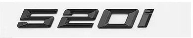 Black/Chrome 5th-Series Trunk Emblem