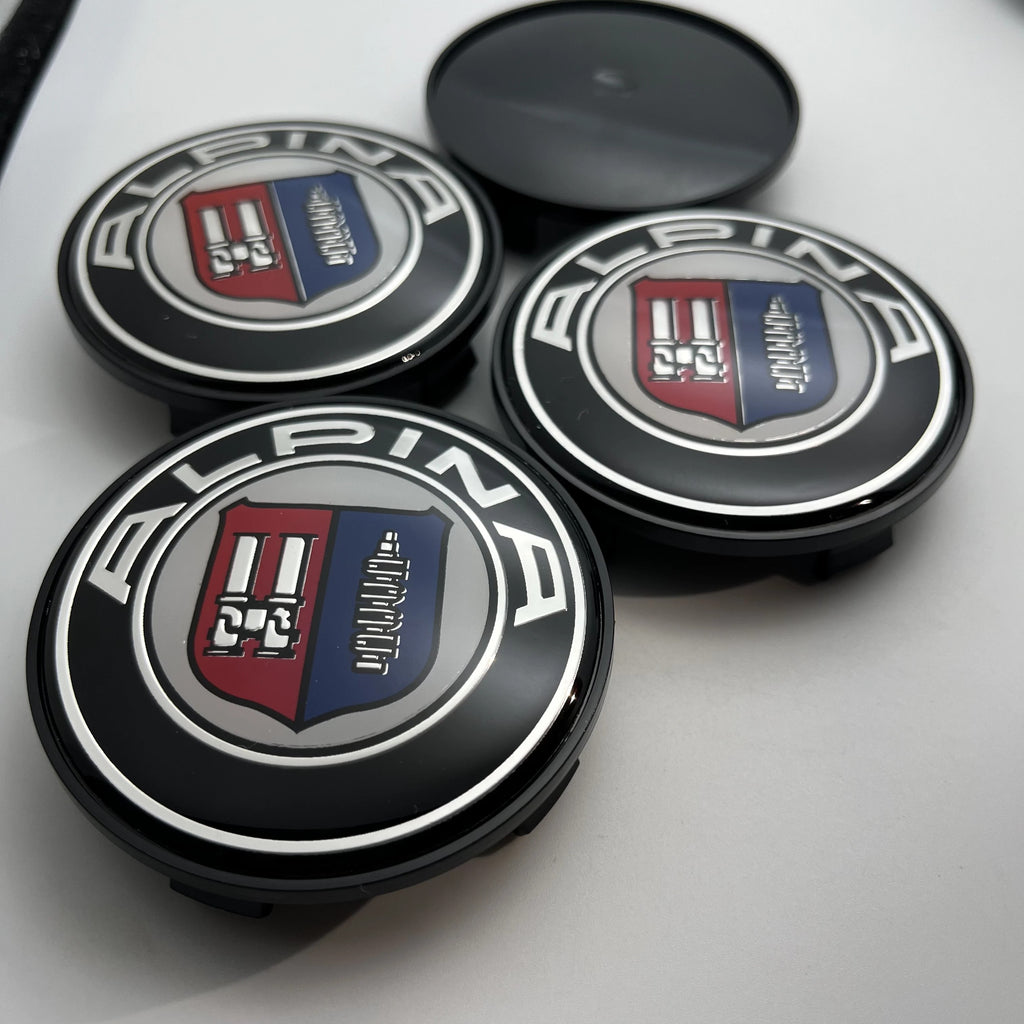 Alpina Heritage Wheel Center Hub Cap Set (4-Piece)