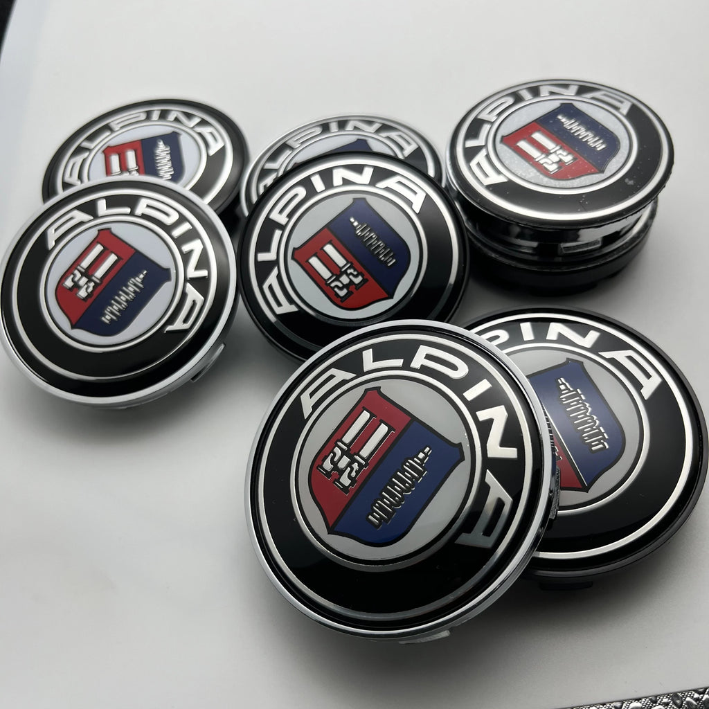 Alpina Heritage Wheel Center Hub Cap Set (4-Piece)