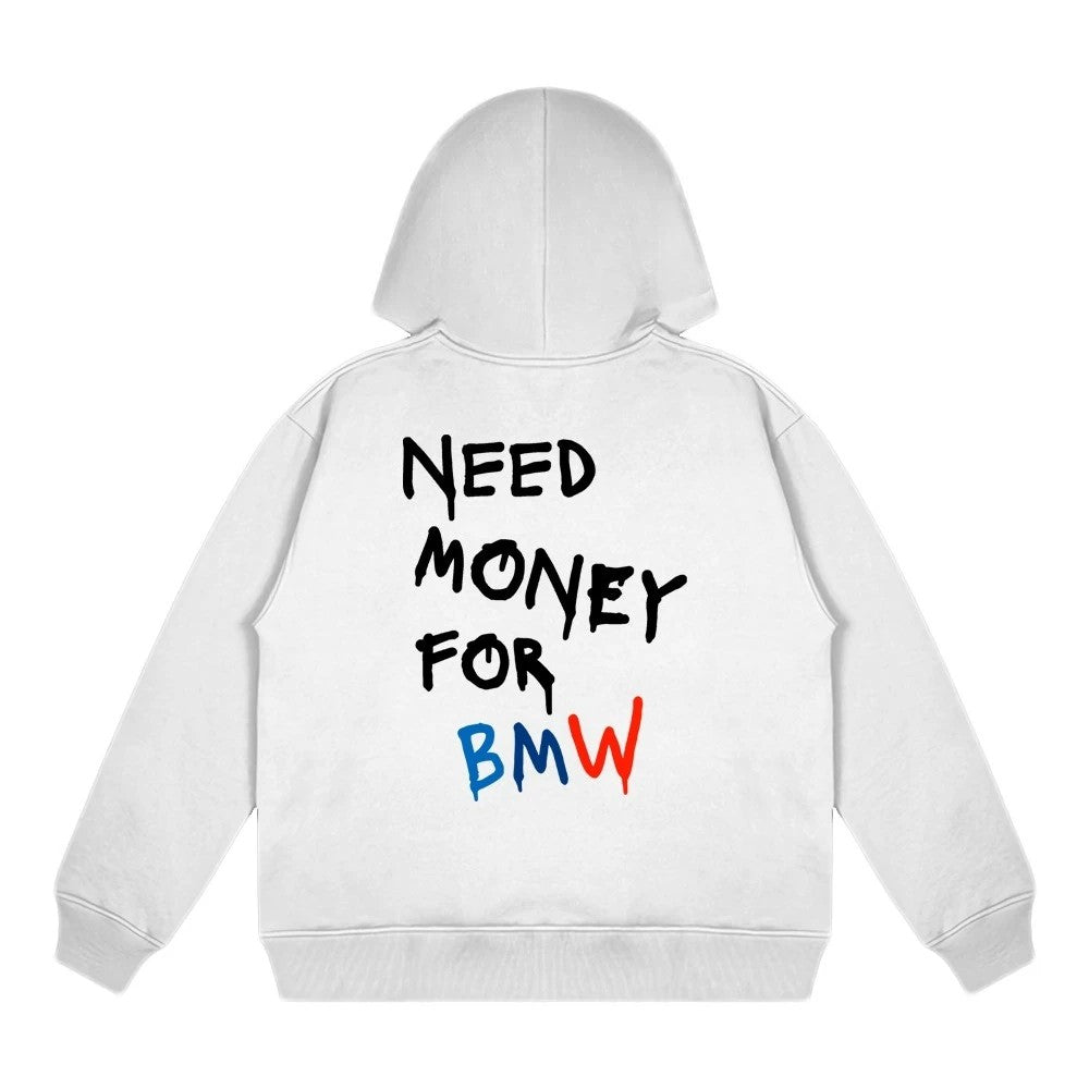 BMW Men's Hoodie - Need Money For BMW