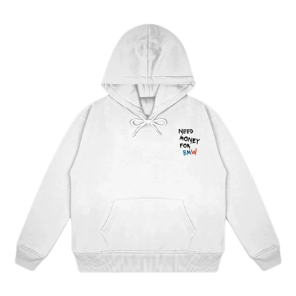 BMW Men's Hoodie - Need Money For BMW