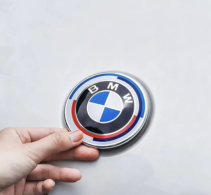 BMW Original Wheel Center Hub Cap Set (2-Piece)