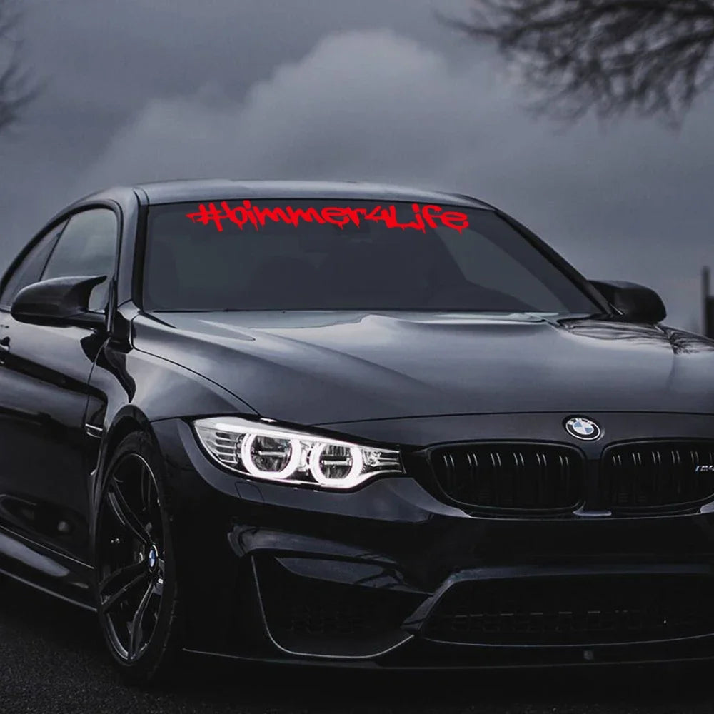 Racing Sunstrip - "bimmer4Life"