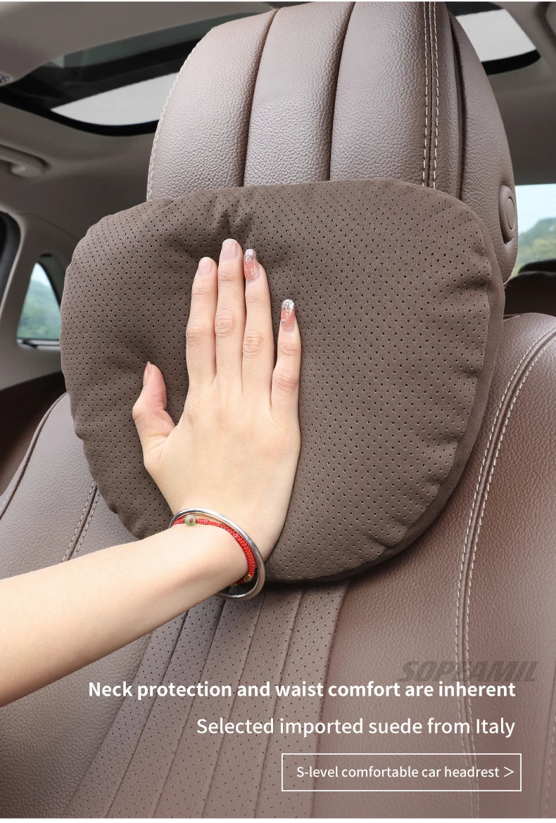 M-Performance Executive Suede Neck Pillow