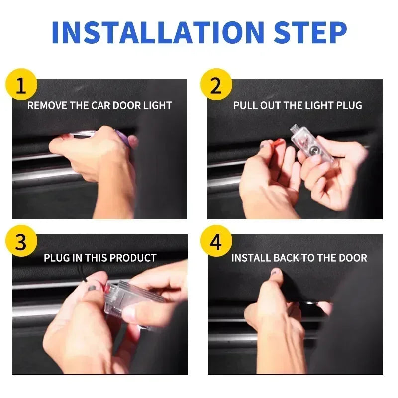 BMW M-Performance Door Ghost Lights