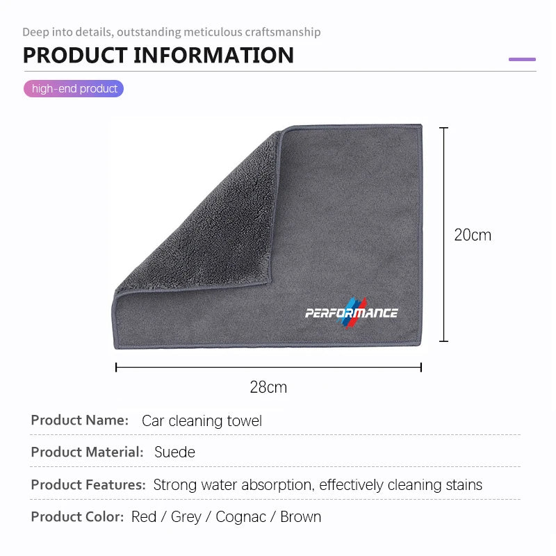 BimmerBoys Executive Suede Detailing Cloth