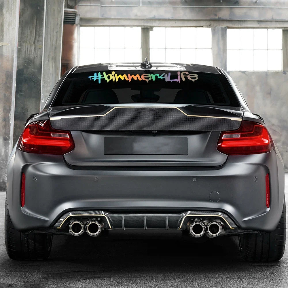 Racing Sunstrip - "bimmer4Life"