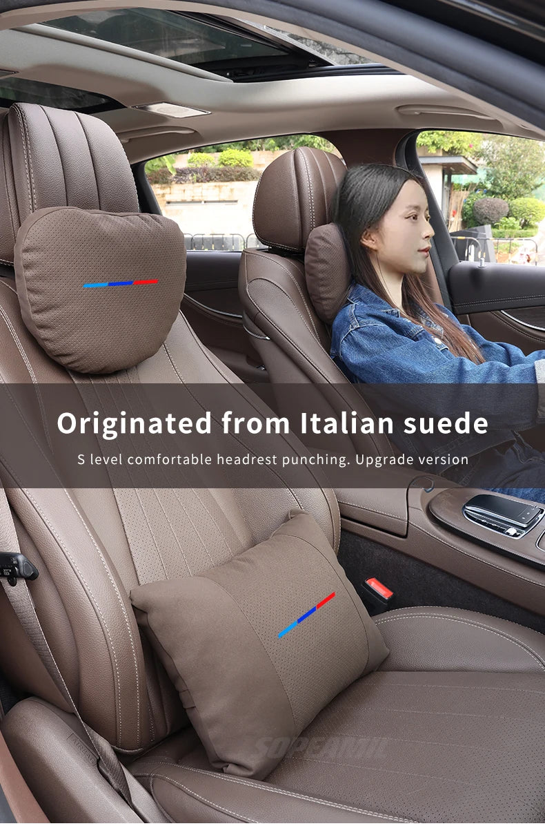 M-Performance Executive Suede Neck Pillow