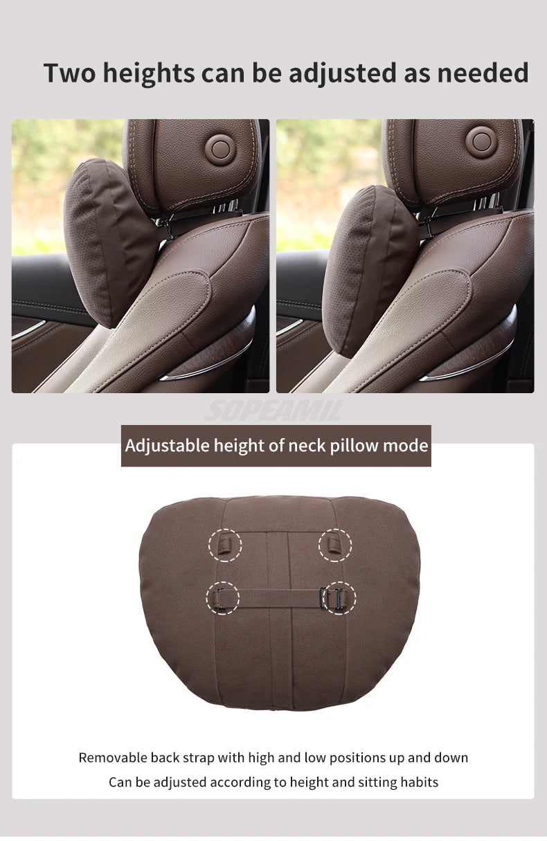 M-Performance Executive Suede Neck Pillow